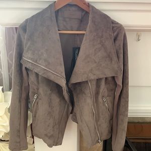 Blanknyc front drape jacket